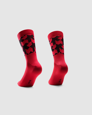 ASSOS Skarpetki rowerowe MONOGRAM SOCKS EVO katana red