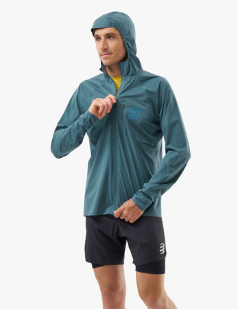 COMPRESSPORT Kurtka biegowa przeciwdeszczowa męska TEMPEST WATERPROOF JACKET stargazer