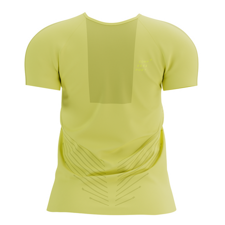 COMPRESSPORT Koszulka biegowa damska PERFORMANCE SS T-SHIRT green sheen