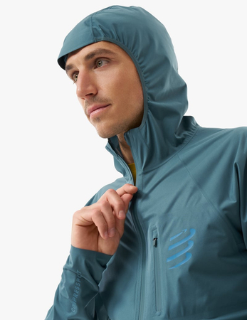 COMPRESSPORT Kurtka biegowa przeciwdeszczowa męska TEMPEST WATERPROOF JACKET stargazer