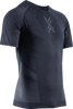 X-BIONIC Koszulka do biegania z krótkim rękawem męska XCEED RUN SHIRT black/rhino grey