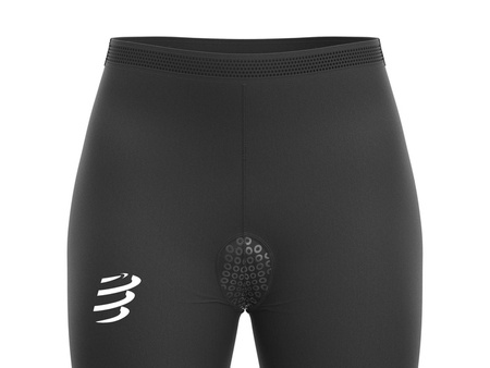 COMPRESSPORT Triathlonowe spodenki kompresyjne damskie TRI UNDER CONTROL SHORT black