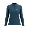 COMPRESSPORT Koszulka biegowa damska TRAIL HZ LS T-SHIRT stargazer