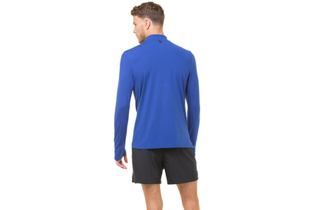 RONHILL Bluza biegowa męska CORE THERMAL 1/2 ZIP TEE dark cobalt/bright white
