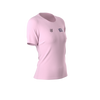 COMPRESSPORT Koszulka biegowa damska z krótkim rękawem TRAINING T-SHIRT UTMB 2025 roseate