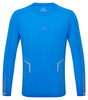 RONHILL Koszulka do biegania męska z długim rękawem TECH REFLECT L/S TEE electric blue marl/reflect