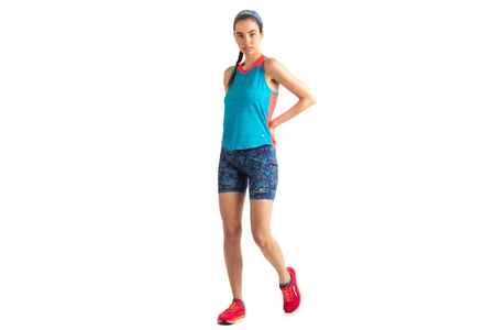 RONHILL Koszulka biegowa damska LIFE WELLNESS VEST niebieska