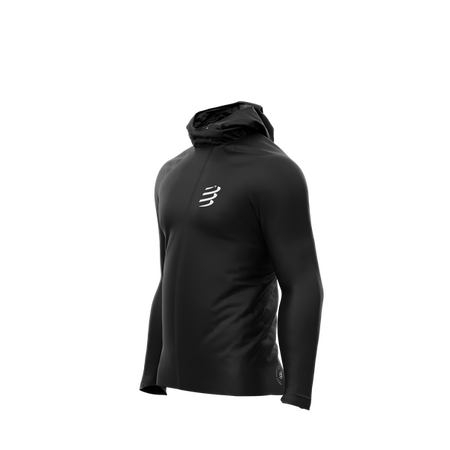 COMPRESSPORT Kurtka biegowa HURRICANE WATERPROOF 10/10 JACKET black