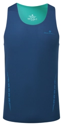 RONHILL Koszulka biegowa męska TECH RACE VEST dark navy/deep laguna