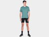 RONHILL Koszulka do biegania TECH 1/2 ZIP S/S TEE monolith/artemis