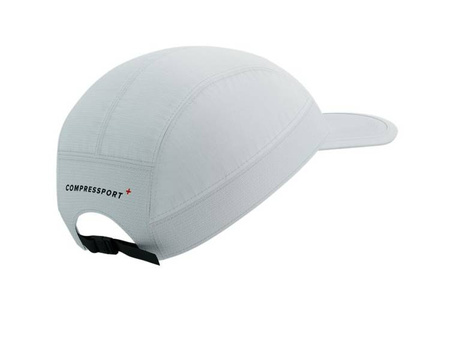 COMPRESSPORT Czapka biegowa 5 PANEL LIGHT CAP white