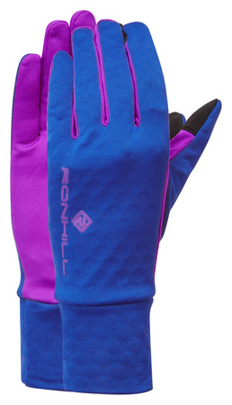 RONHILL Rękawiczki biegowe PRISM GLOVE cobalt/thistle