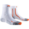 X-SOCKS Skarpetki biegowe RUN FAST 4.0 arctic white/trick orange