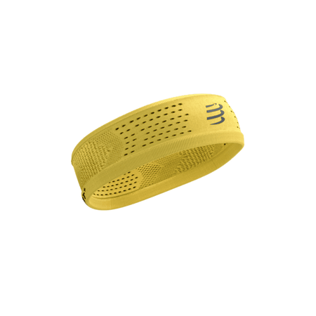 COMPRESSPORT Opaska na głowę THIN HEADBAND ON/OFF ceylon yellow