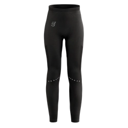 COMPRESSPORT Legginsy biegowe damskie WINTER RUNNING LEGGING black