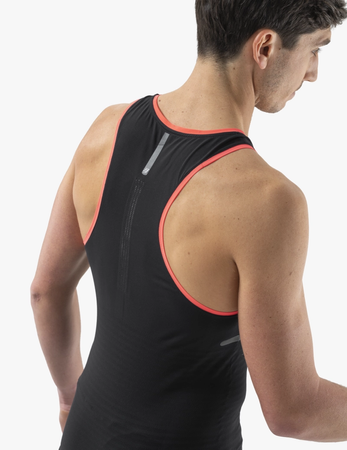 COMPRESSPORT Koszulka biegowa PRO RACING SINGLET black