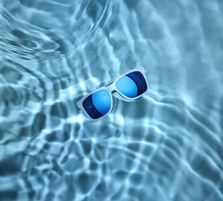 GOODR Okulary przeciwsłoneczne TIDAL G Sea Foam Party Favor