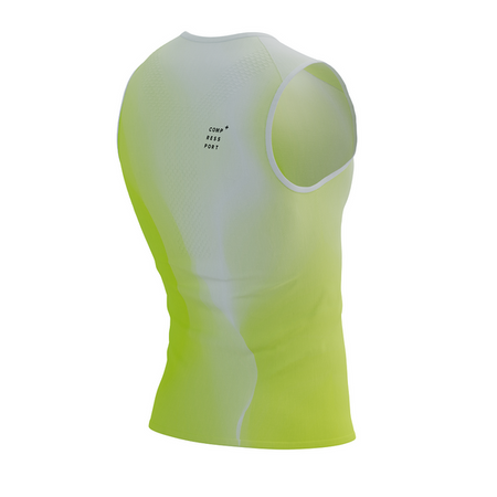 COMPRESSPORT Koszulka biegowa PERFORMANCE TANK safe yellow