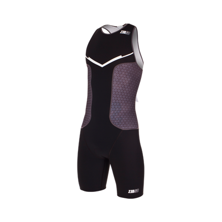 ZEROD Strój triathlonowy męski RACER TRISUIT czarny