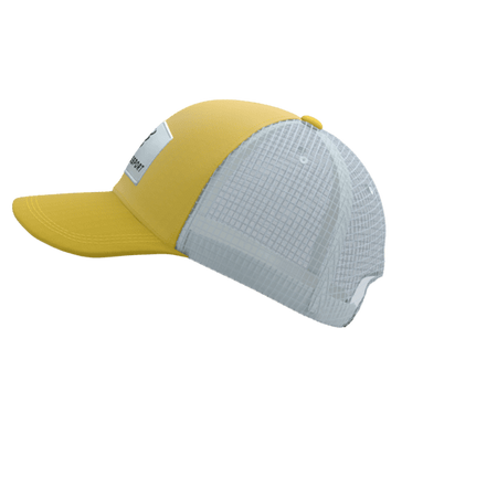 COMPRESSPORT Czapka z daszkiem TRUCKER 6P CAP grey dawn/ceylon yellow