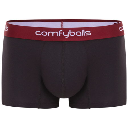COMFYBALLS Bokserki męskie REGULAR COMFYCEL charcoal vintage red