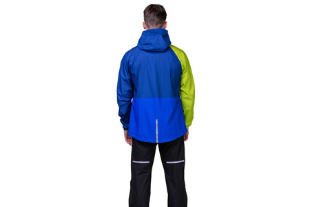 RONHILL Kurtka biegowa męska TECH FORTIFY JACKET ocean/citrus