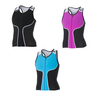 ZEROD Top triathlonowy damski iTOP Różowy