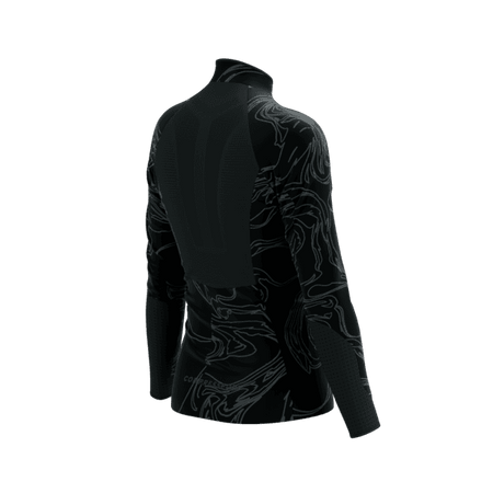 COMPRESSPORT Kurtka biegowa damska HURRICANE WINDPROOF JACKET AURORA black/aurora