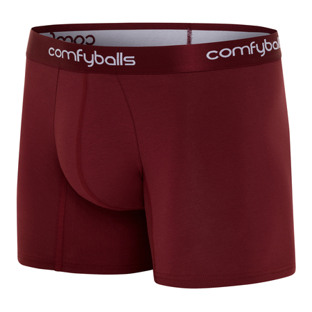COMFYBALLS Bokserki LONG COTTON red