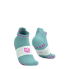 COMPRESSPORT Skarpetki do biegania krótkie PRORACING SOCKS V4 RUN LOW ether/neon pink