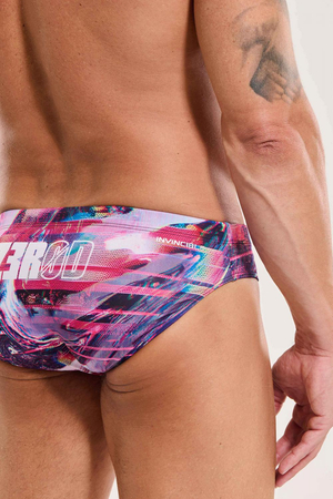 ZEROD Kąpielówki BRIEFS glitcher