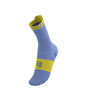COMPRESSPORT Skarpetki do biegania wysokie PRORACING SOCKS V4 RUN HIGH jacaranda/maize
