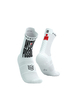 COMPRESSPORT Skarpetki do biegania wysokie PRORACING SOCKS V4.0 RUN HIGH IRONMAN 2025 white