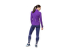 RONHILL Bluza biegowa damska TECH REFLECT 1/2 ZIP regal purple/reflect