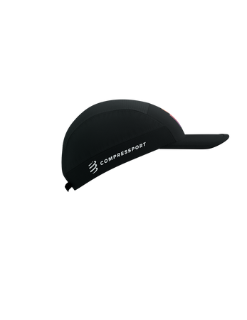 COMPRESSPORT Czapka biegowa 5 PANEL LIGHT CAP IRONMAN 2025 black sunset