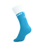 COMPRESSPORT Skarpetki kompresyjne do biegania MID COMPRESSION SOCKS V2.0 norse blue/white