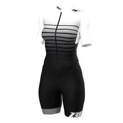 ZEROD Strój triathlonowy damski RACER TT SUIT faded marinere