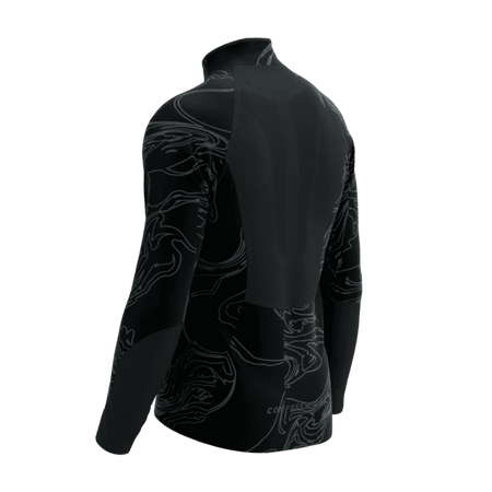 COMPRESSPORT Kurtka biegowa męska HURRICANE WINDPROOF JACKET AURORA black/aurora