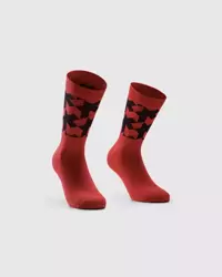 ASSOS Skarpetki rowerowe MONOGRAM SOCKS EVO viganccia red