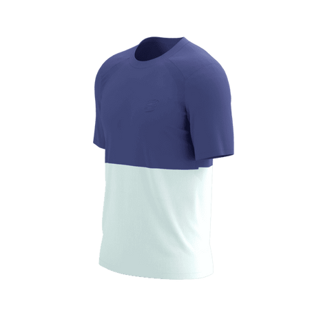 COMPRESSPORT Koszulka biegowa PERFORMANCE SS T-SHIRT orient blue/star white