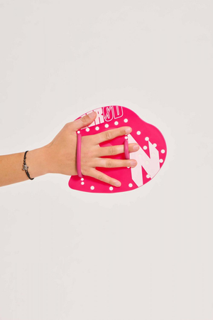 ZEROD Wiosełka pływackie SWIMMING HAND PADDLES M pink