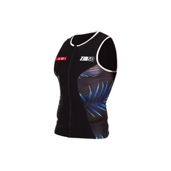 ZEROD Koszulka triathlonowa męska RACER SINGLET the island
