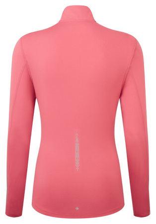 RONHILL Bluza biegowa damska TECH REFLECT 1/2 ZIP salsa/reflect