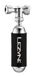 LEZYNE Pompka rowerowa CONTROL DRIVE CO2 + nabój gazowy 25 g srebrna