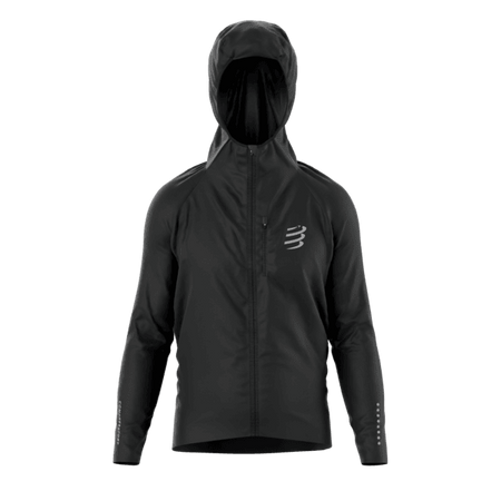 COMPRESSPORT Kurtka biegowa przeciwdeszczowa THUNDERSTORM WATERPROOF JACKET black
