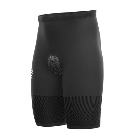 COMPRESSPORT Triathlonowe spodenki kompresyjne TRI UNDER CONTROL SHORT black