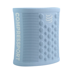 COMPRESSPORT Frotka na nadgarstek SWEATBAND 3D.DOTS cashmere blue/white