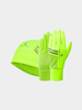 RONHILL Zestaw czapka biegowa + rękawiczki biegowe BEANIE AND GLOVE SET fluo żółty