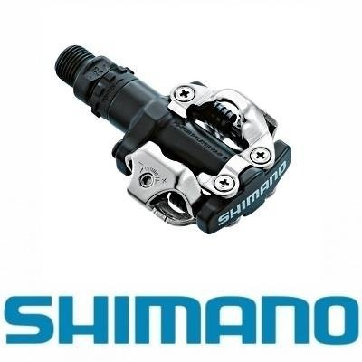 SHIMANO Pedały rowerowe SPD M520 + Bloki SH51