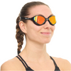 BUDDYSWIM Okulary do pływania OZEANX black/orange mirror
